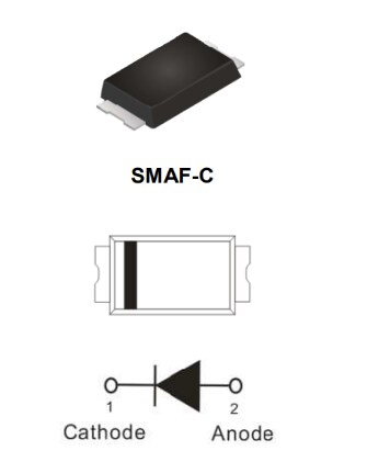 PANJIT SB22AFC to SB26AFC Schottky Barrier Rectifiers